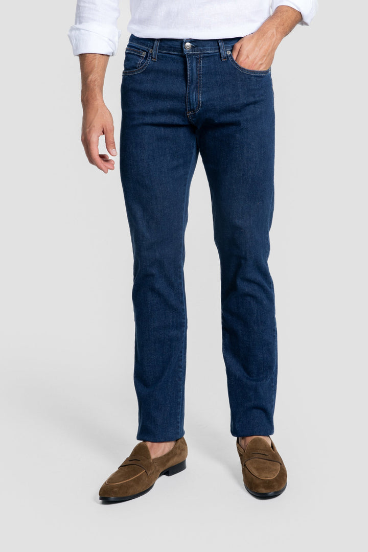 Pantalon Vaquero Skinny Azul Oscuro