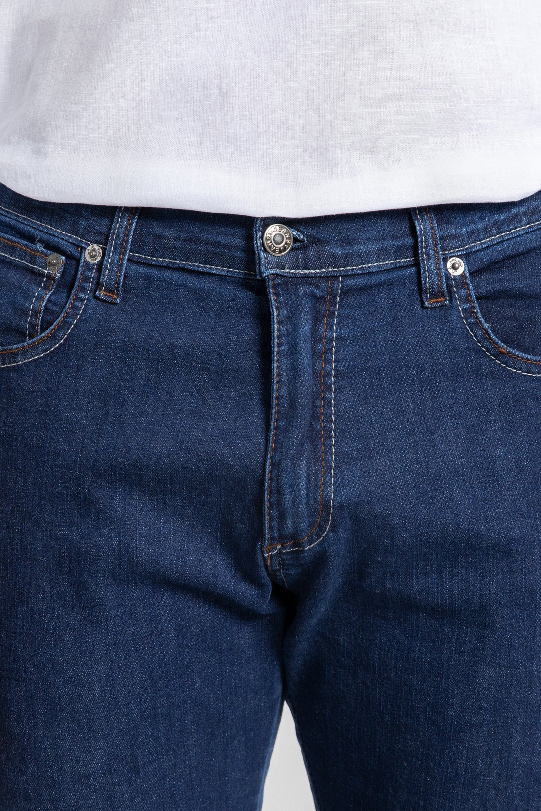 Pantalon Vaquero Skinny Azul Oscuro