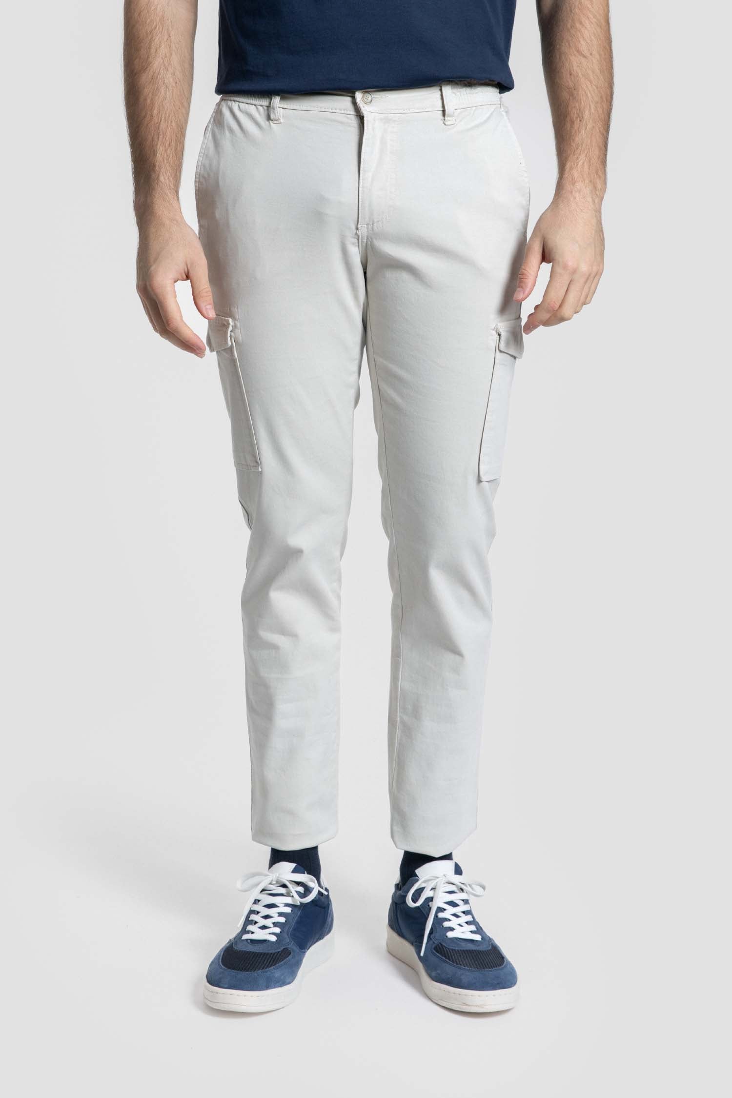 Pantalón Cargo Hueso