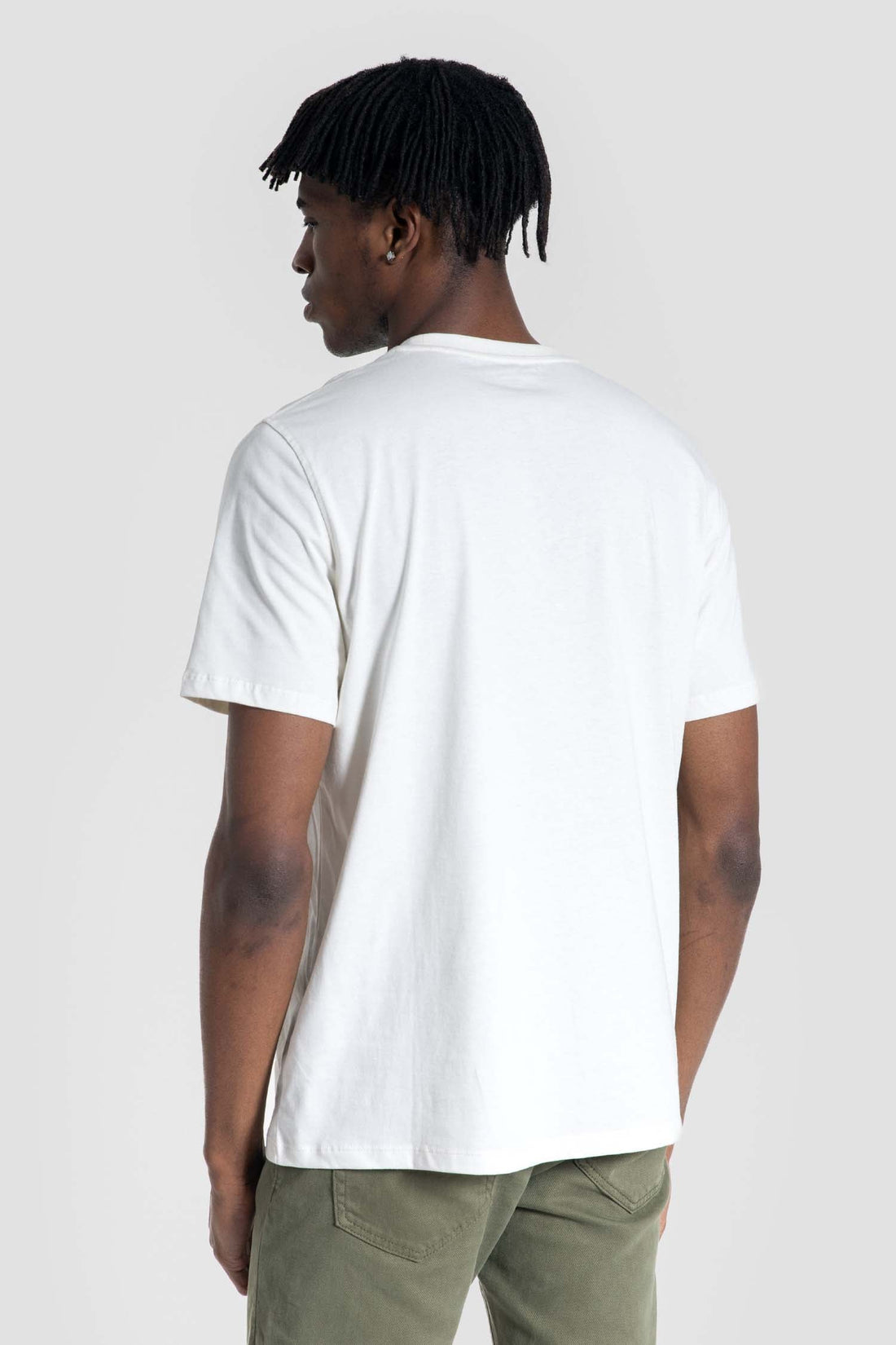 Camiseta Básica Escudo Hueso