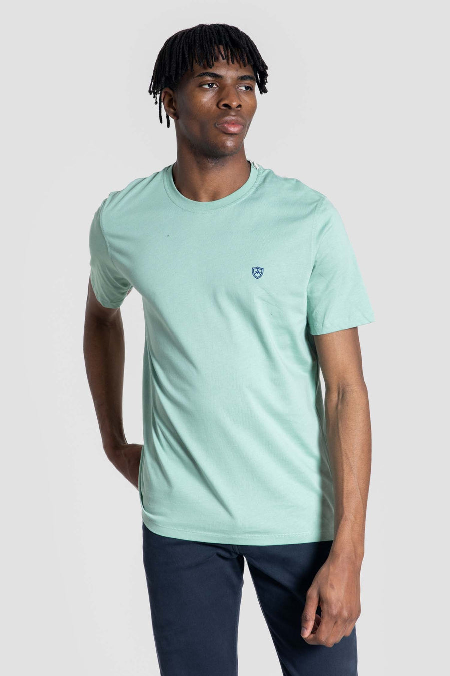 Camiseta Básica Escudo Verde