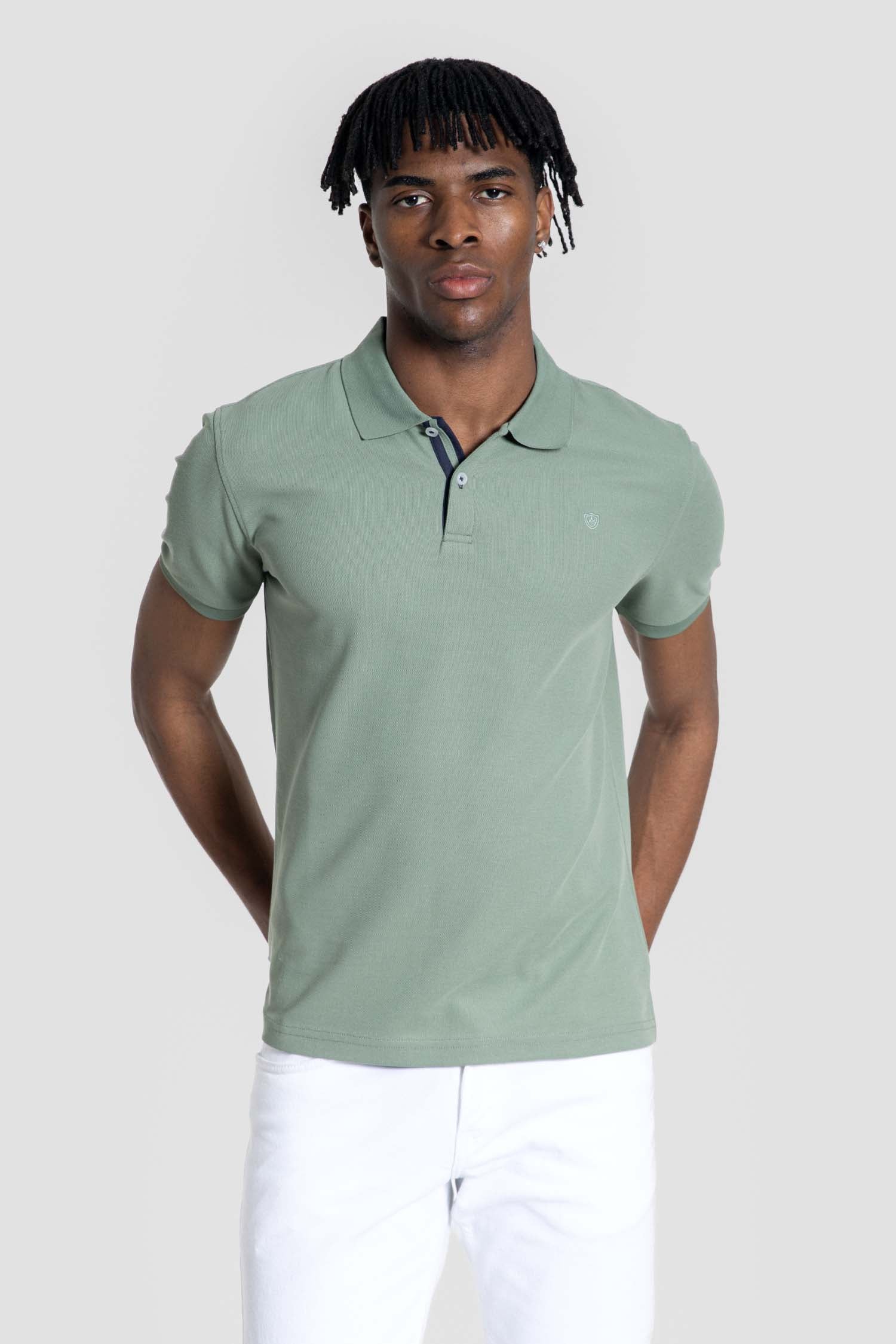 Polo Escudo Hoja