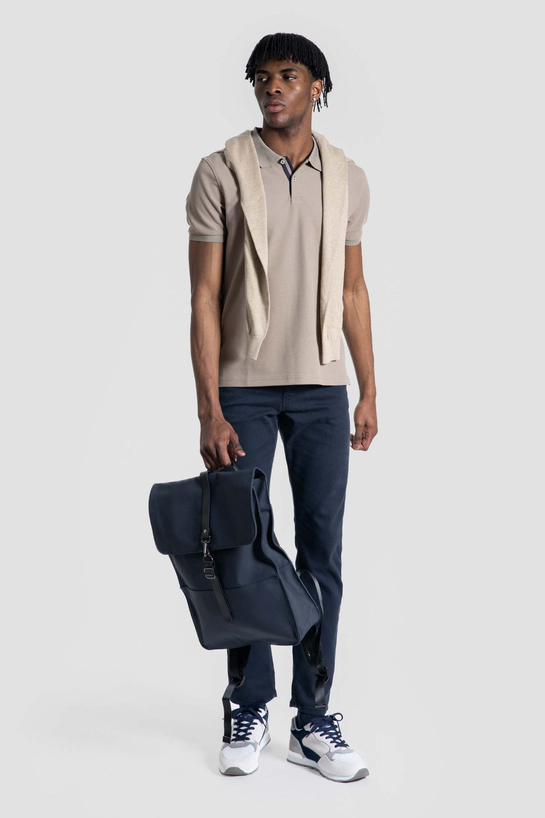 Polo Escudo Taupe