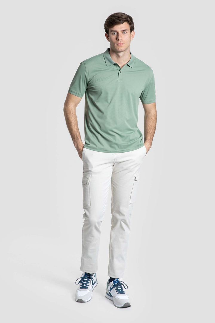 Polo Básico Verde Hoja