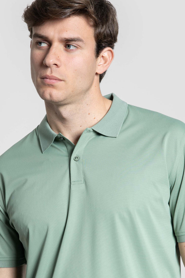 Polo Básico Verde Hoja