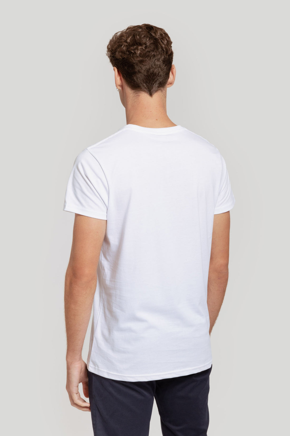 Camiseta VA logo étnico Blanco