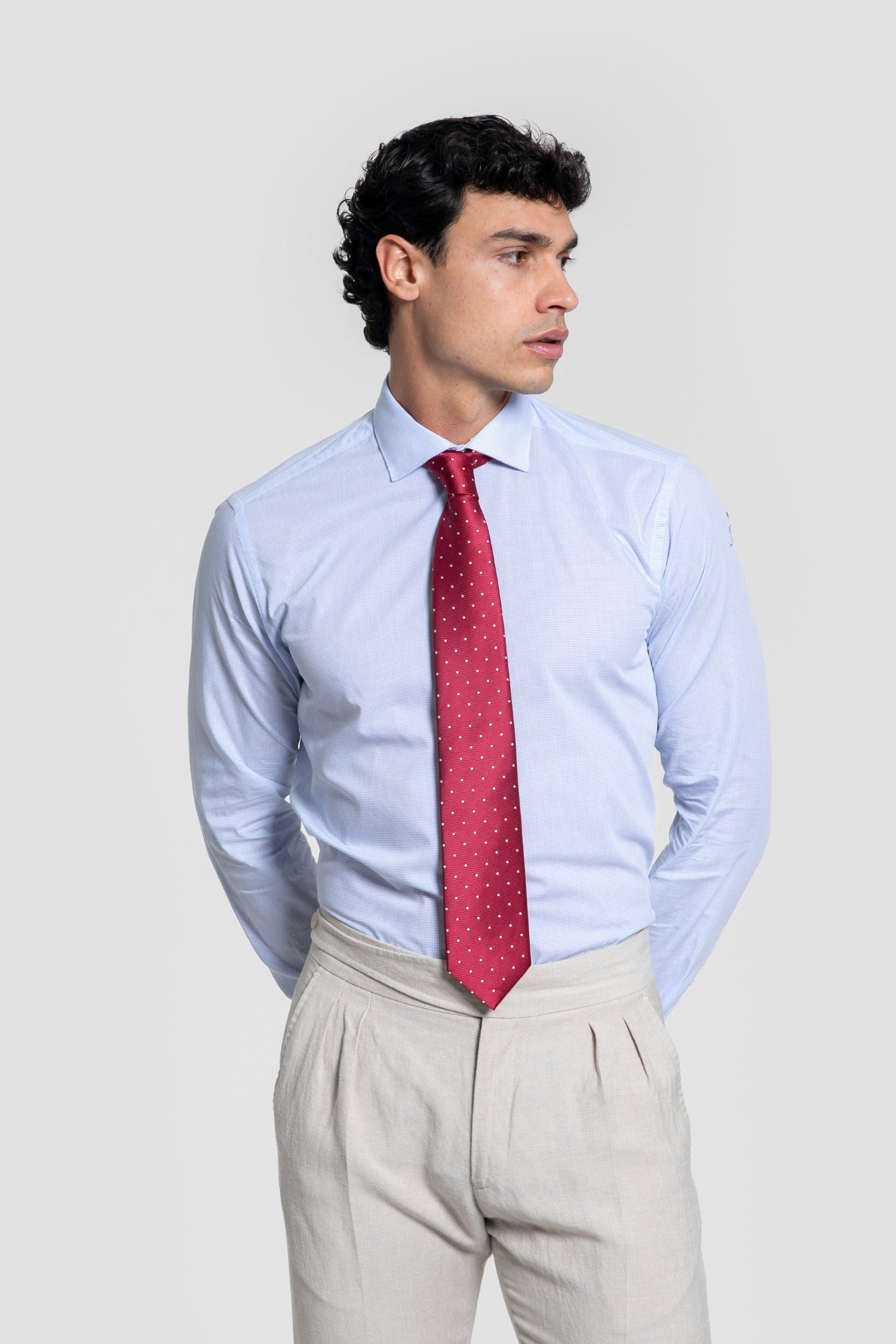 Camisa Celeste