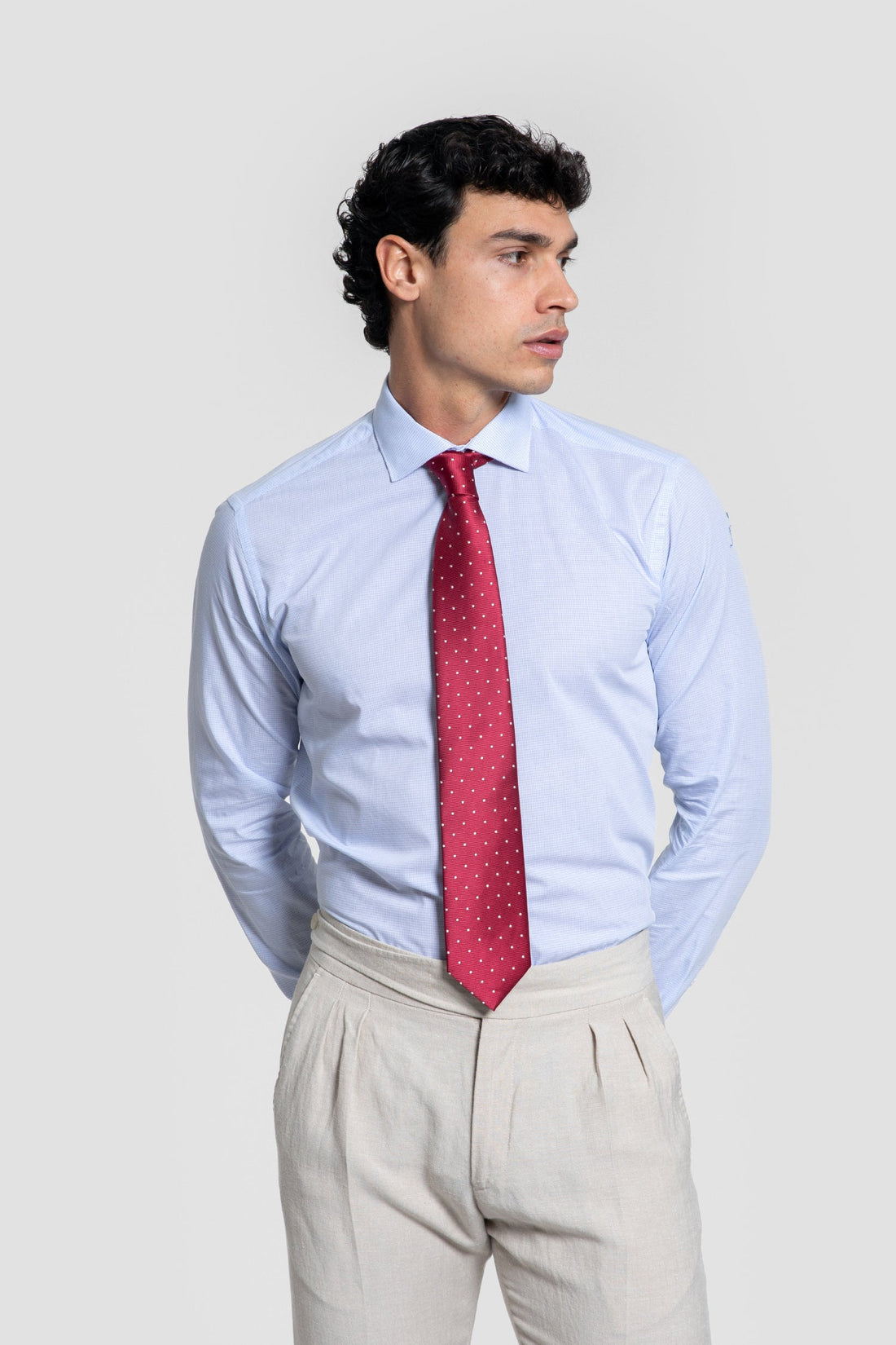 Camisa Celeste