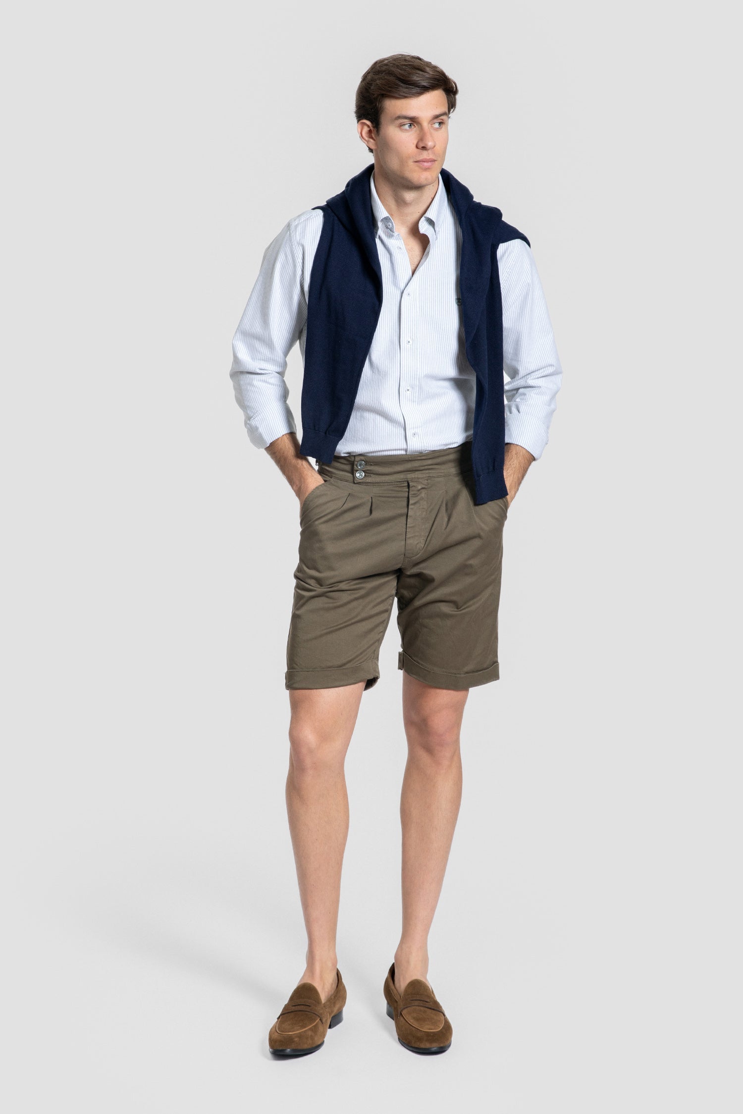 Bermuda Hebilla Kaki
