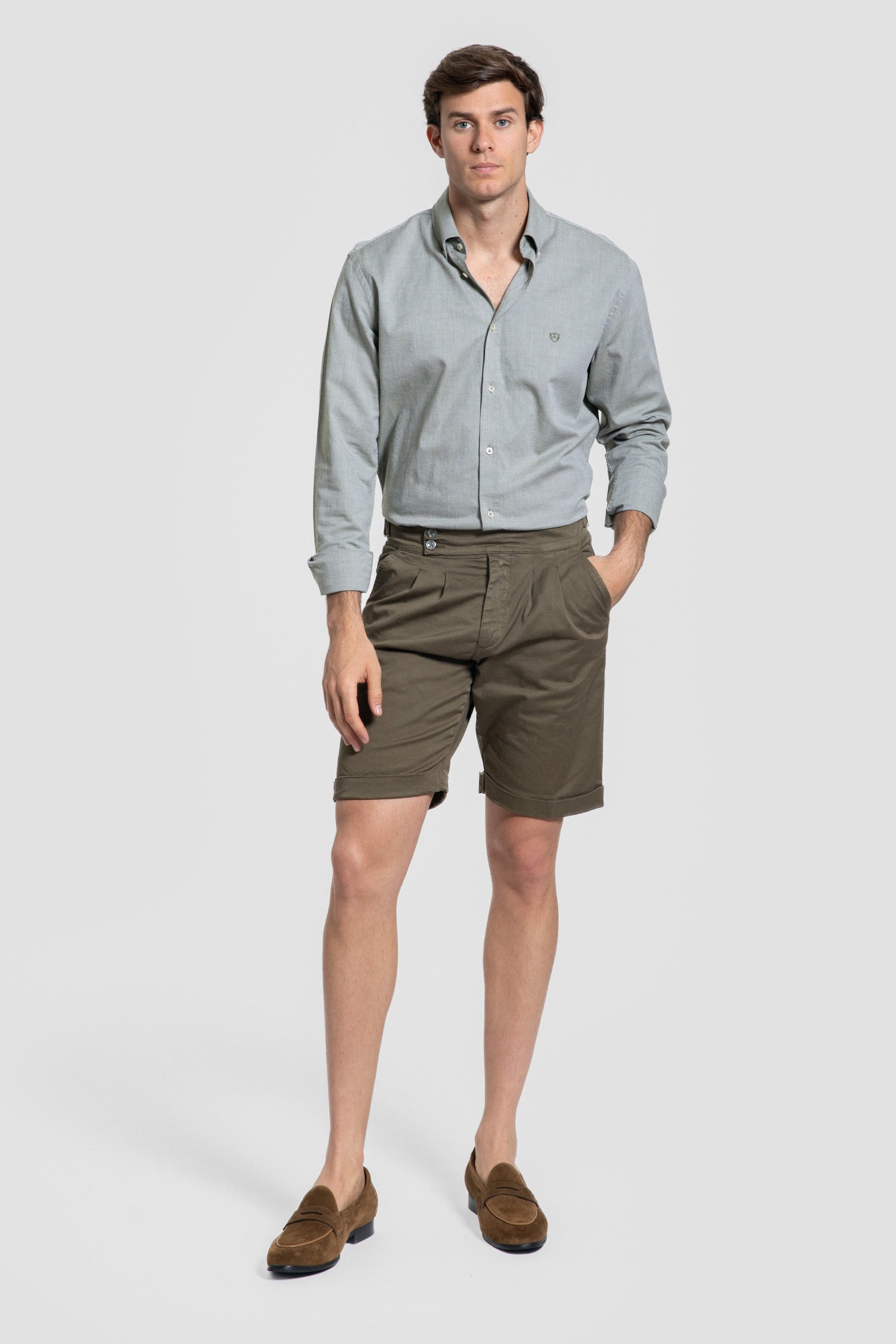 Camisa Sport Kaki