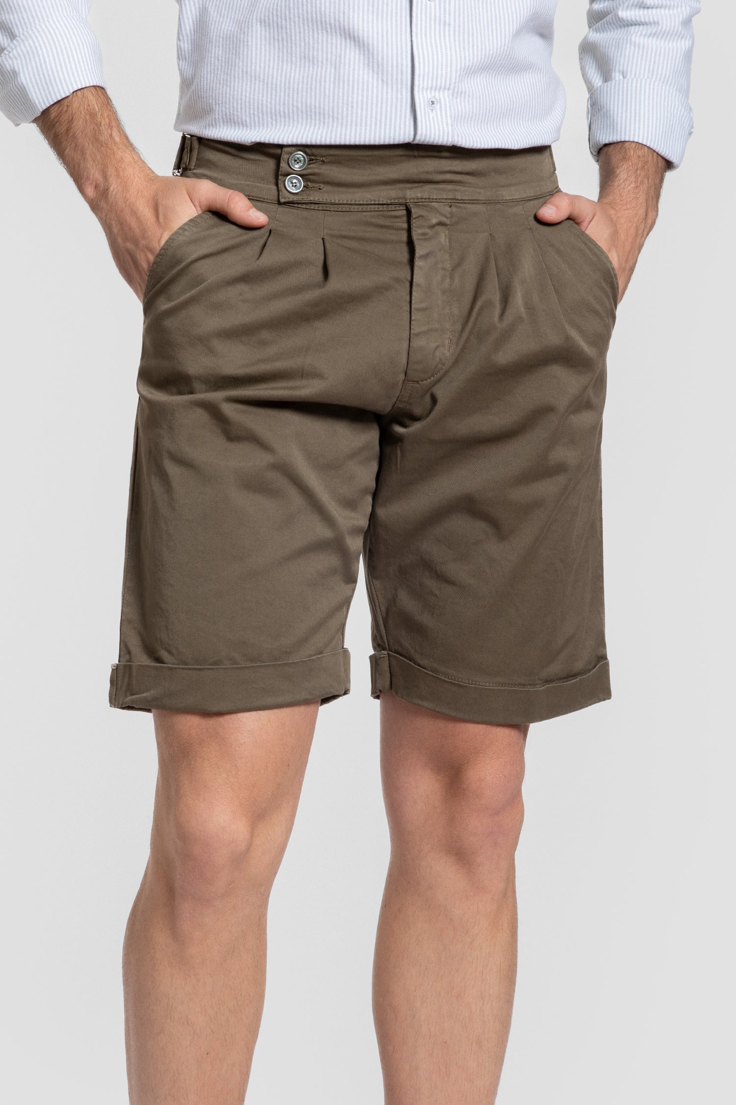 Bermuda Hebilla Kaki