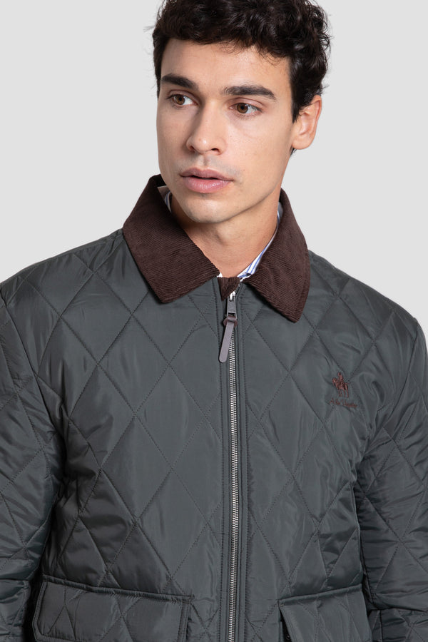 PARKA ACOLCHADA CUELLO PANA