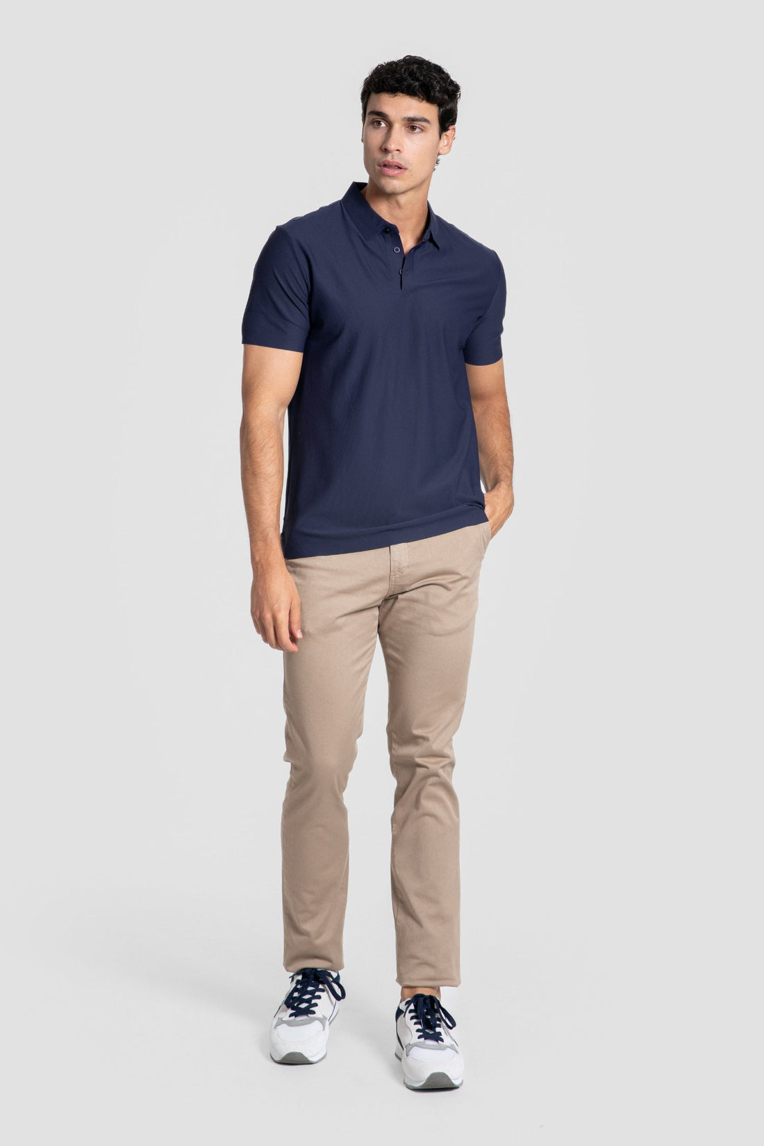 Pantalón Chino Básico Biege