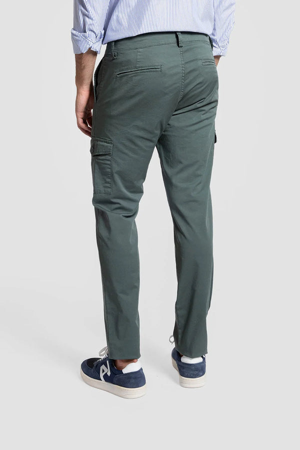 PANTALON CARGO 3892 - VERDE HOJA