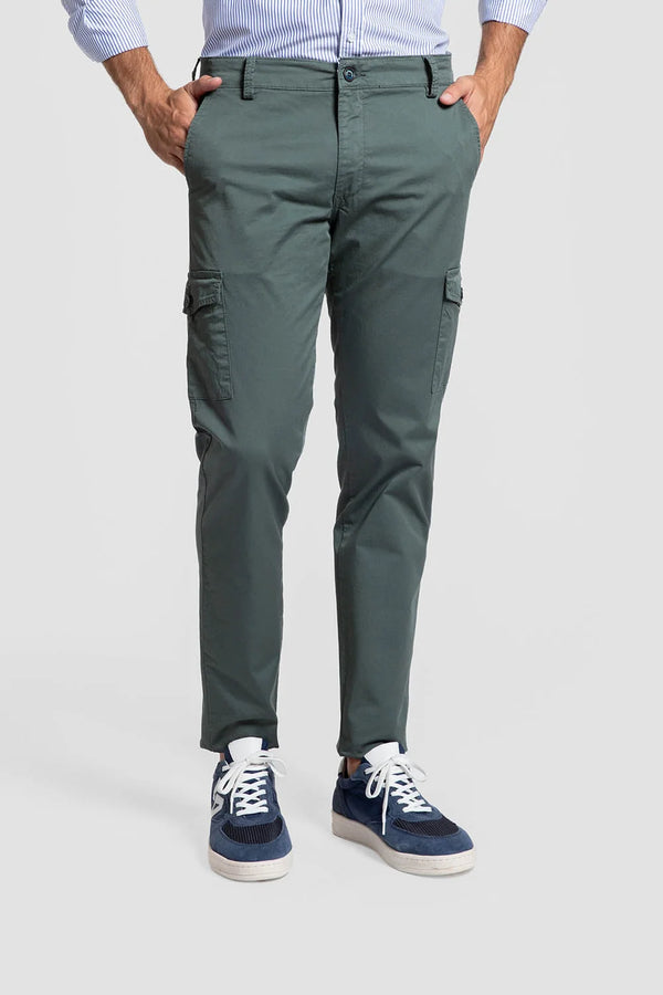 PANTALON CARGO 3892 - VERDE HOJA