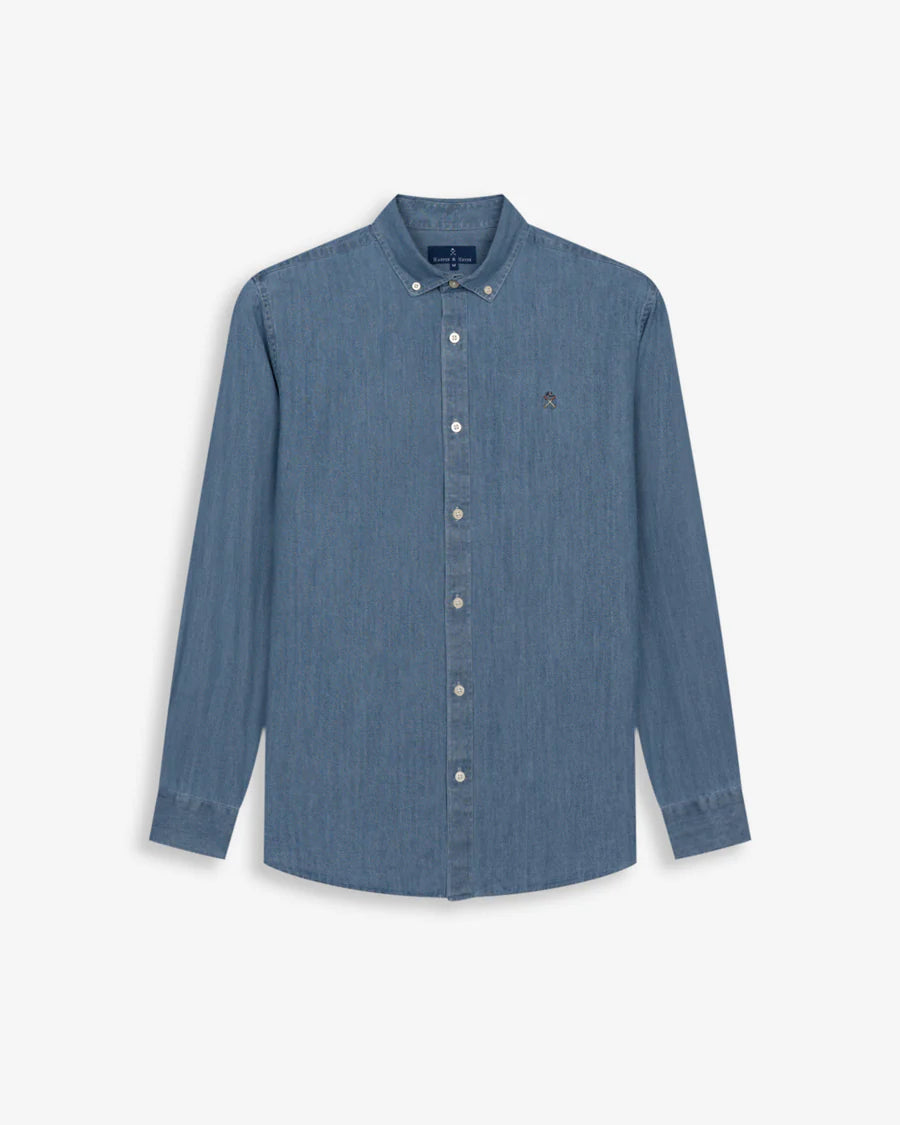 CAMISA HARPER DENIM - AZUL