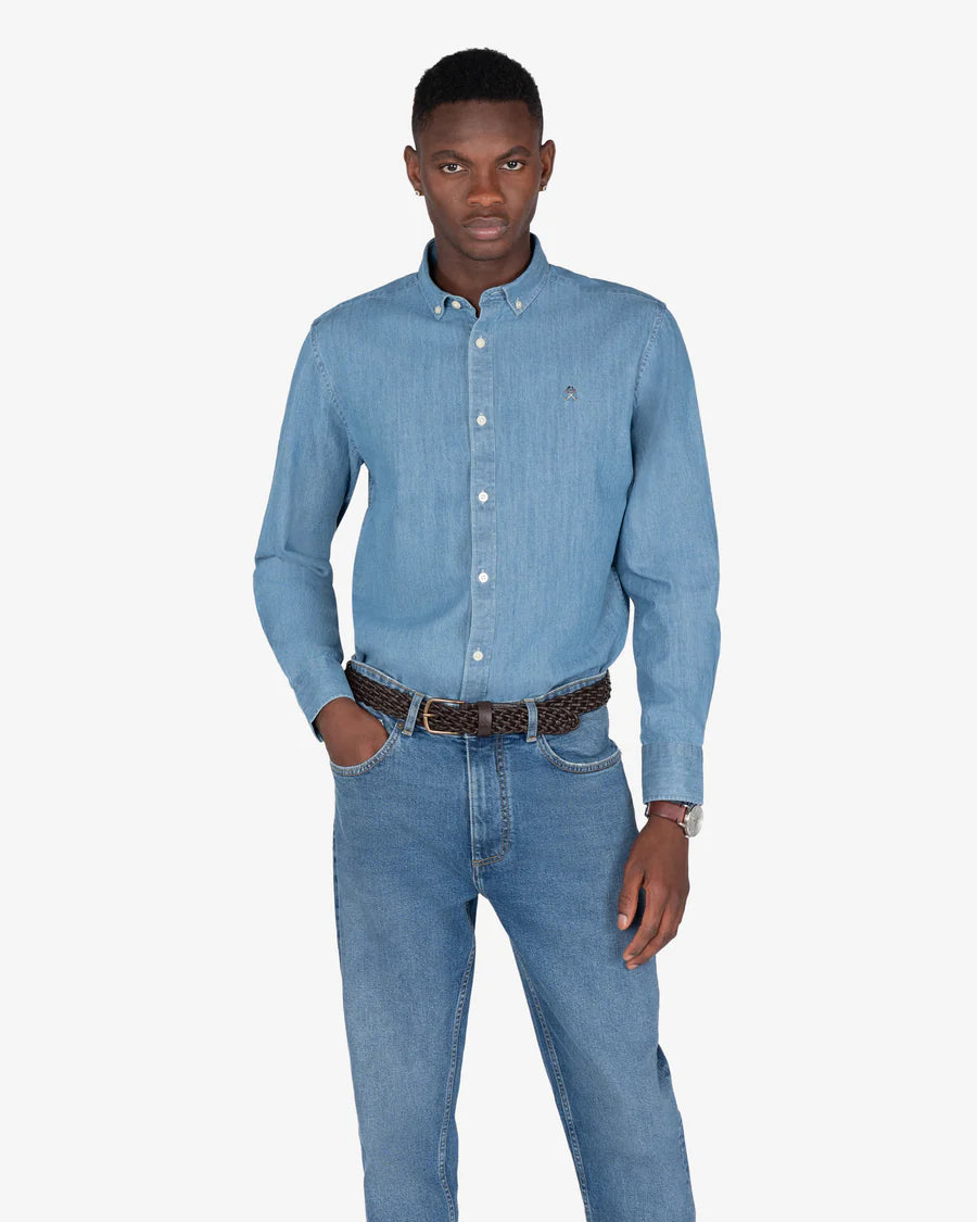 CAMISA HARPER DENIM - AZUL