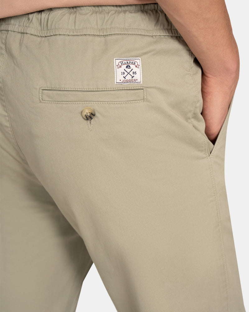 PANTALÓN HARPER JOGGER - Camel