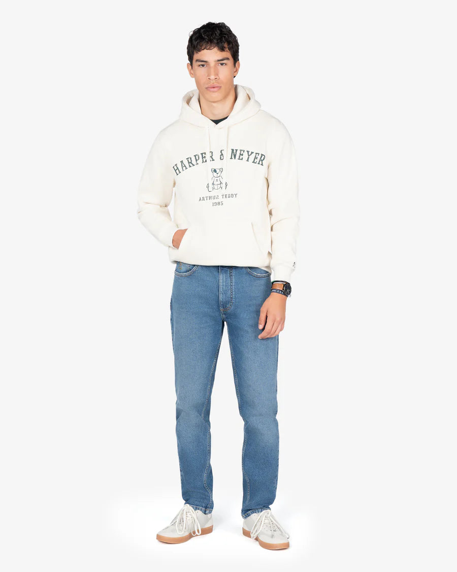 SUDADERA HARPER MANCHESTER - hueso