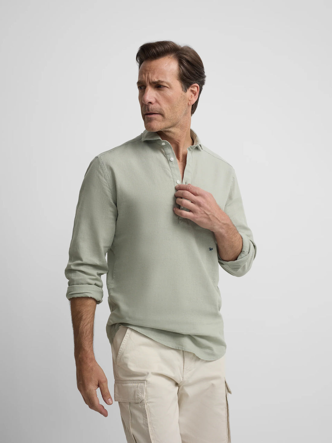 POLERA SILBON SPORT LIMNO - VERDE MEDIO