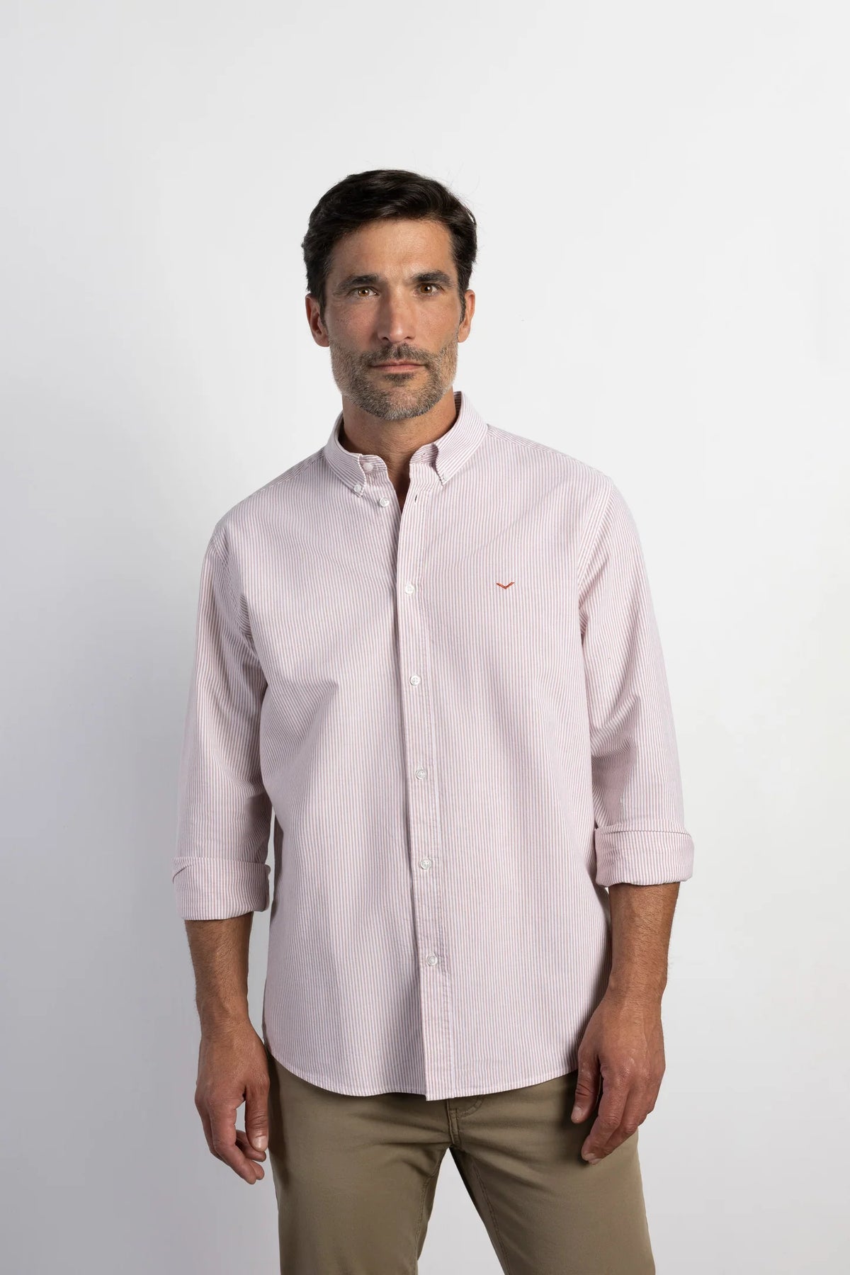 CAMISA BOSTON LEON - TERRACOTA