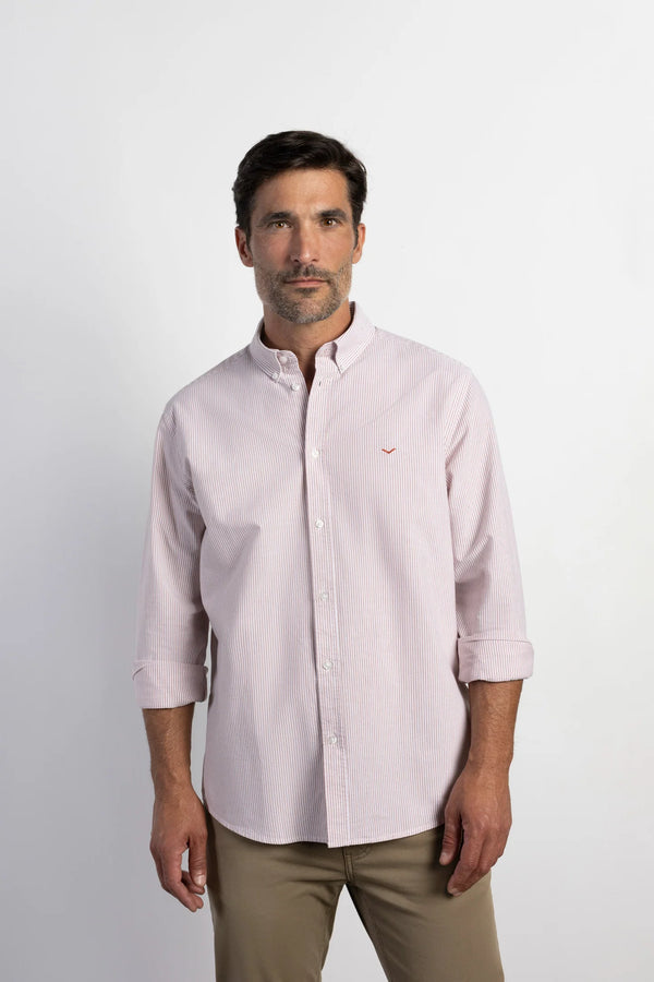 CAMISA BOSTON LEON - TERRACOTA