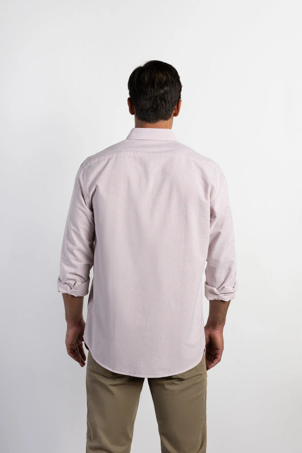 CAMISA BOSTON LEON - TERRACOTA