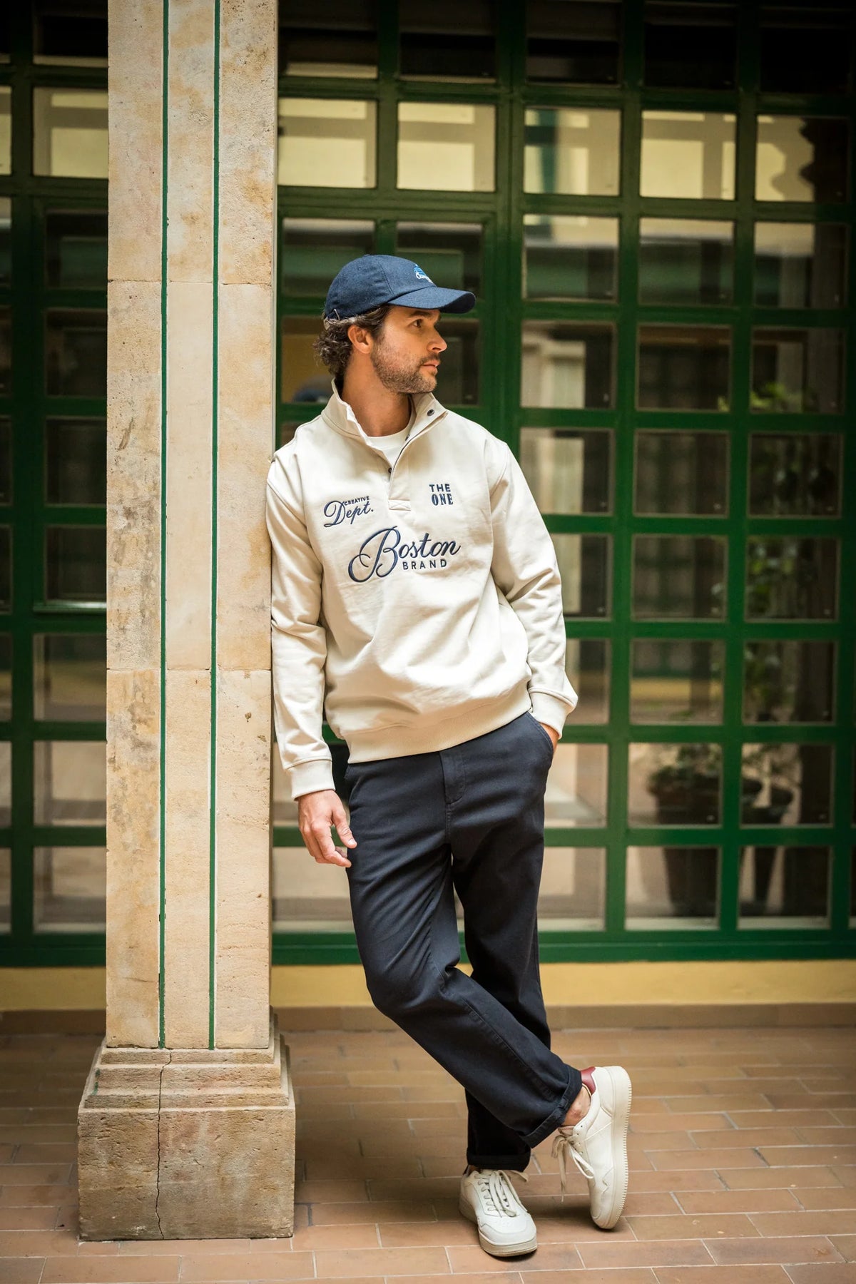 PANTALÓN BOSTON CHARLIE - MARINO