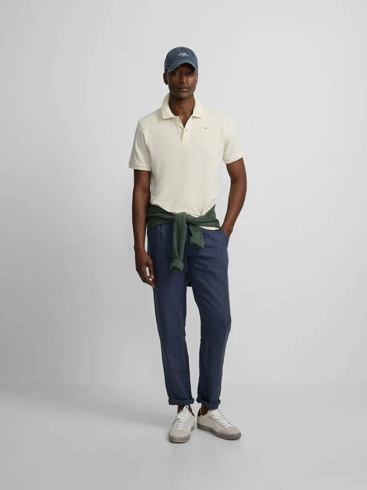 POLO CLASICO SILBON - CREMA