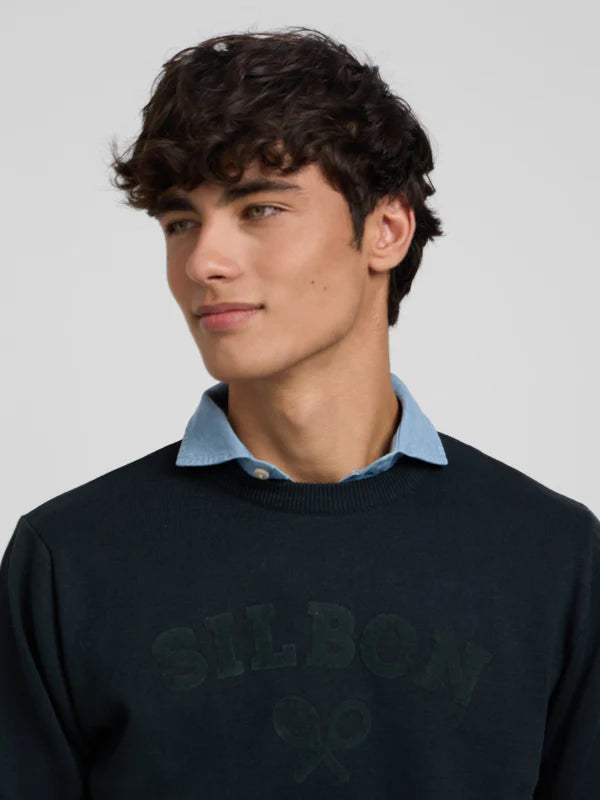 JERSEY SILBON MEDIA RAQUETA - VERDE