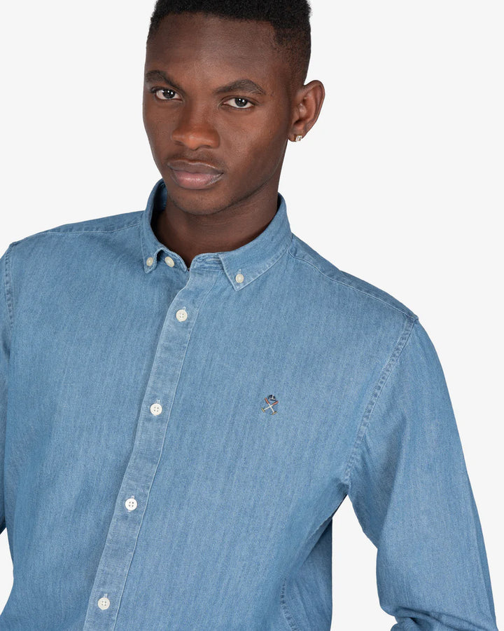 CAMISA HARPER DENIM - AZUL