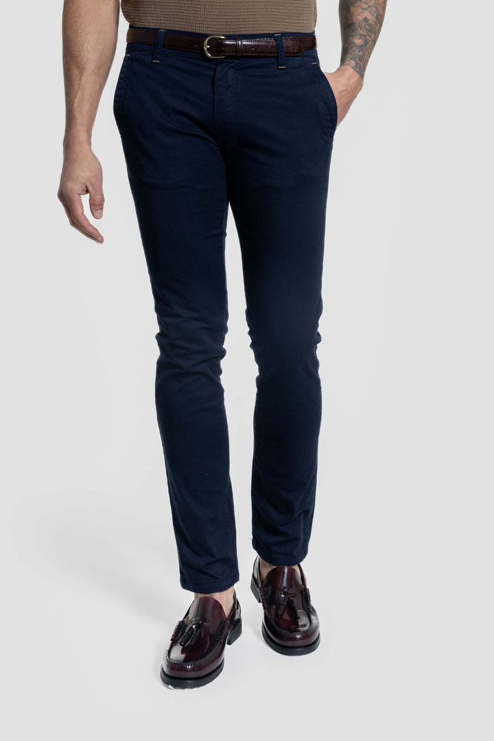 Pantalón Chino Tapeta Azul Marino