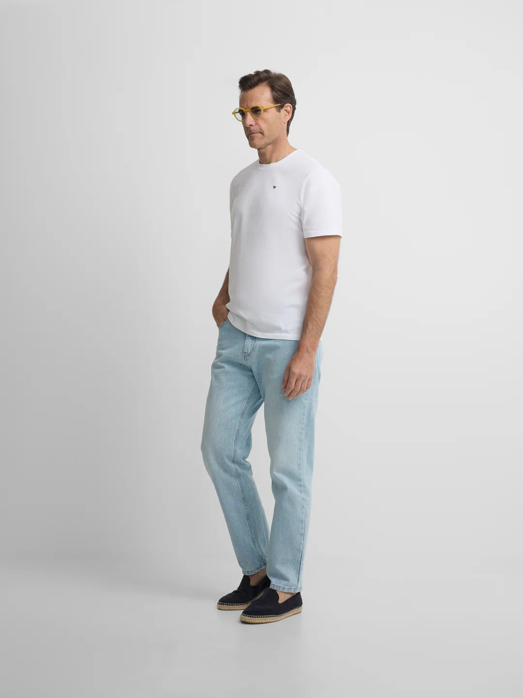 CAMISETA SILBON MINILOGO - BLANCO