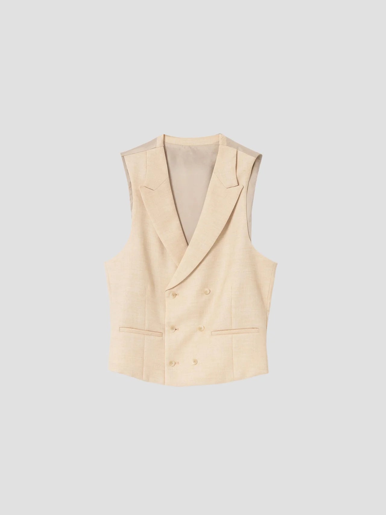 CHALECO PURO 60021 - CRUDO