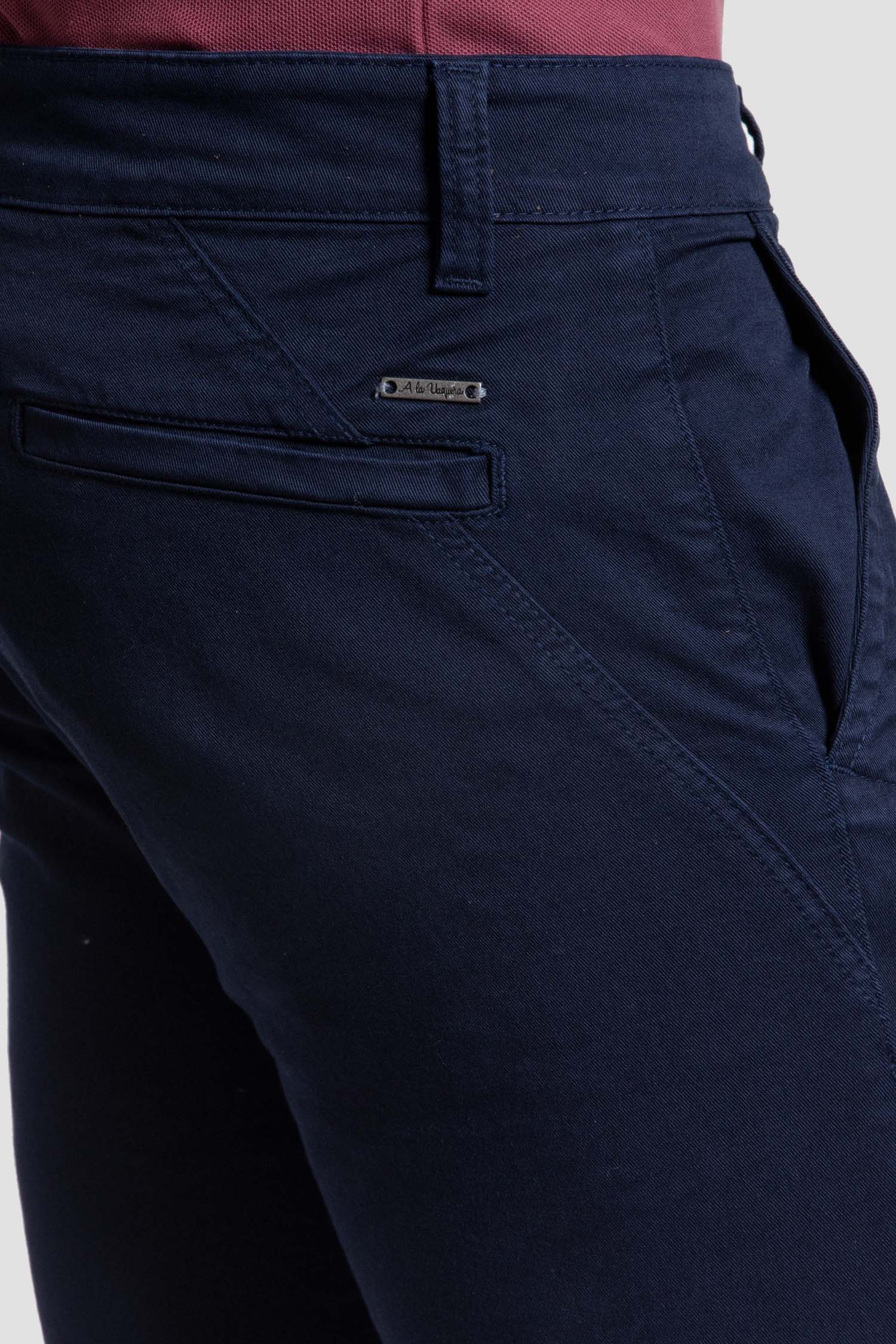 Pantalón Chino Vivo Azul Marino