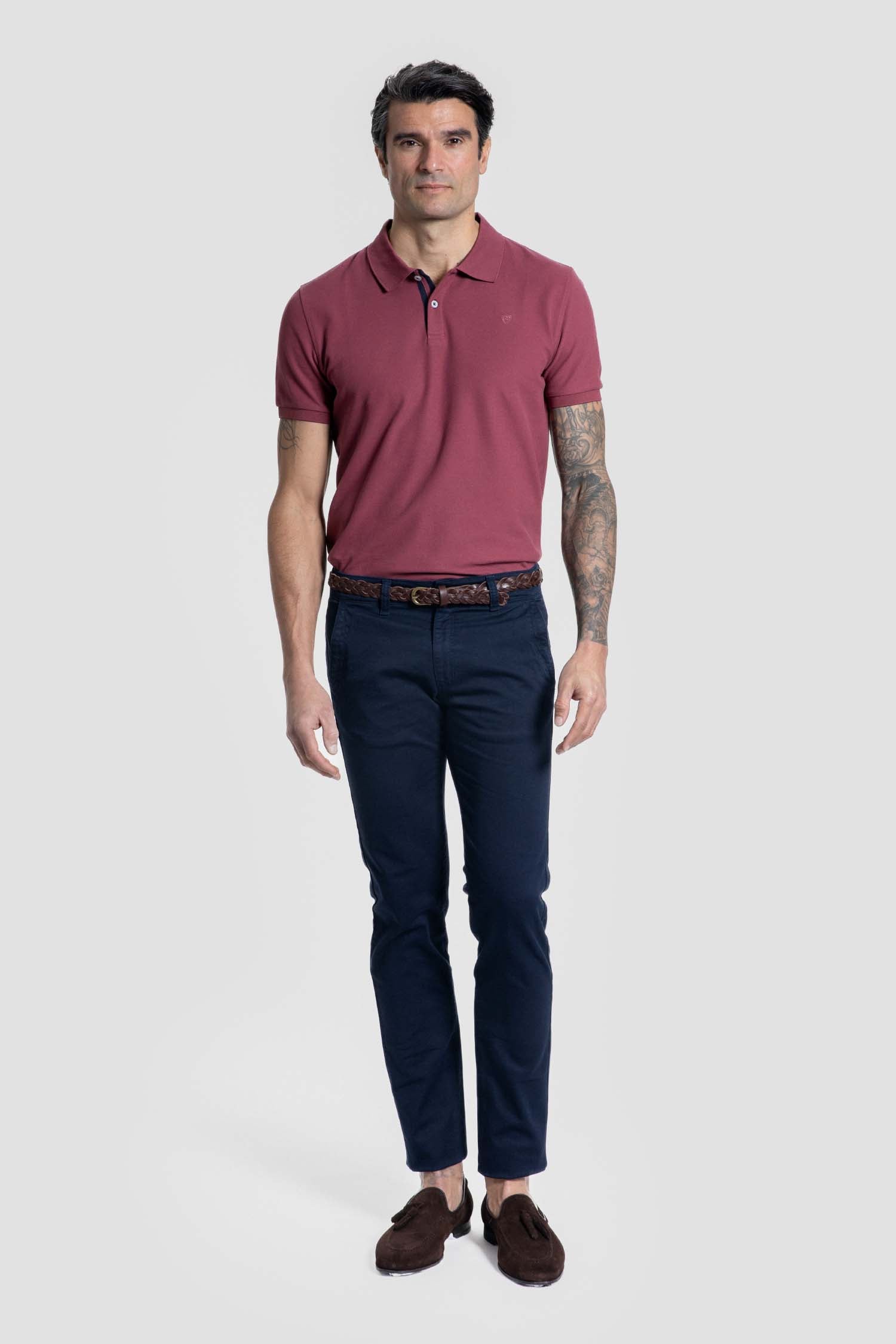 Pantalón Chino Vivo Azul Marino