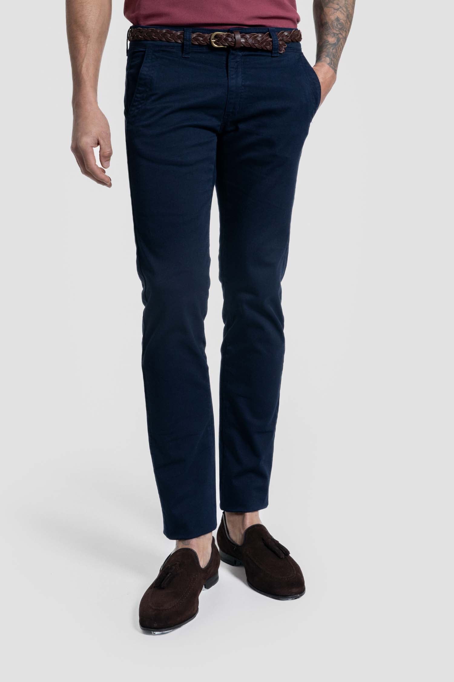 Pantalón Chino Vivo Azul Marino