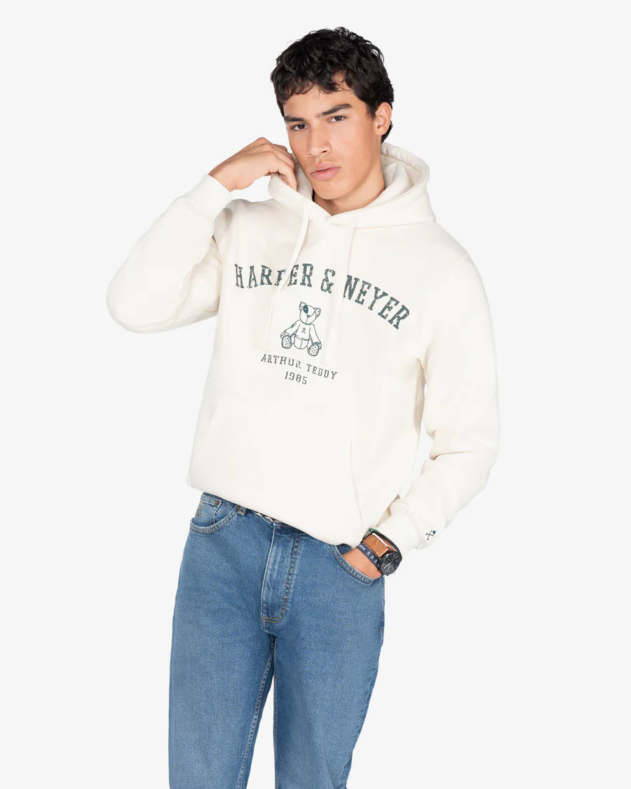 SUDADERA HARPER MANCHESTER - hueso