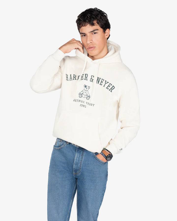 SUDADERA HARPER MANCHESTER - hueso