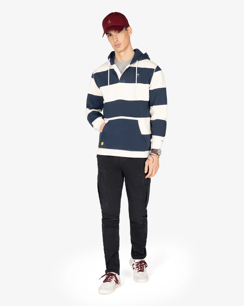 SUDADERA HARPER GROOVY - MARINO