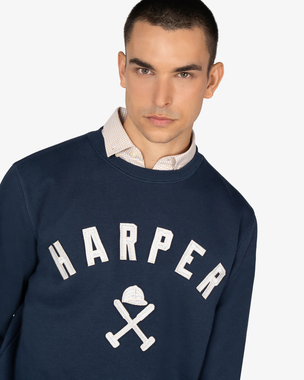 SUDADERA NEW ENGLAND - AZUL
