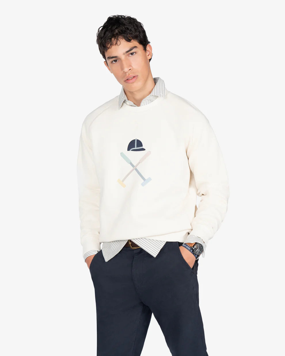 SUDADERA HARER VERMONT - RAW