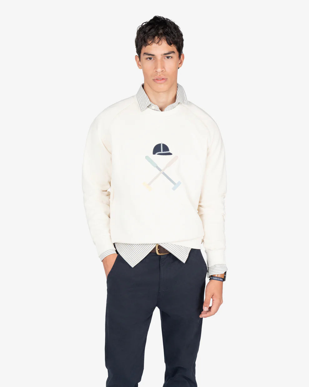 SUDADERA HARER VERMONT - RAW