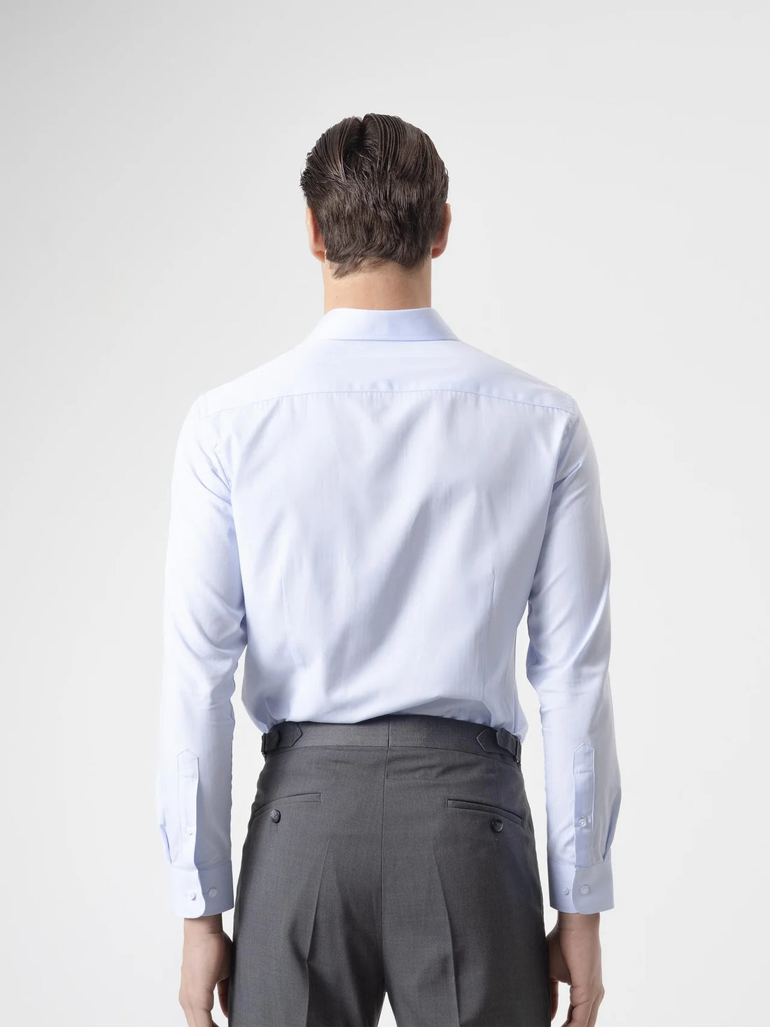 CAMISA AZABACHE VESTIR 02 - CELESTE