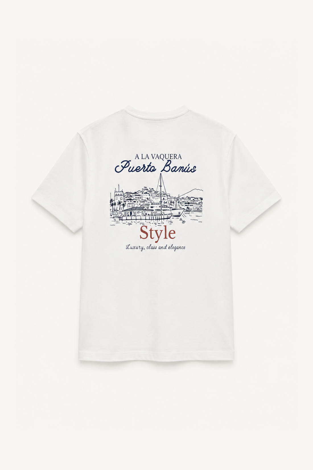 Camiseta Puerto Banus Blanca