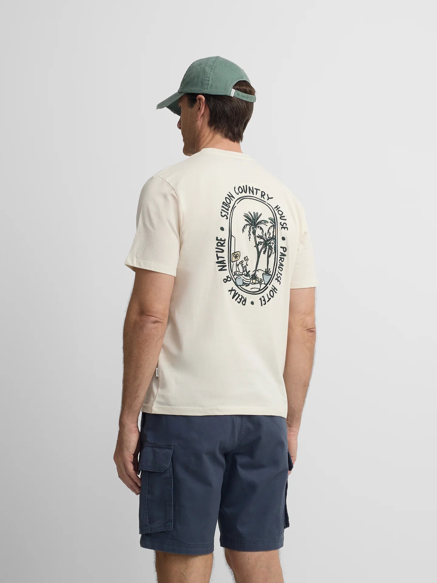 CAMISETA SILBON COUNTRY HOUSE - CREMA