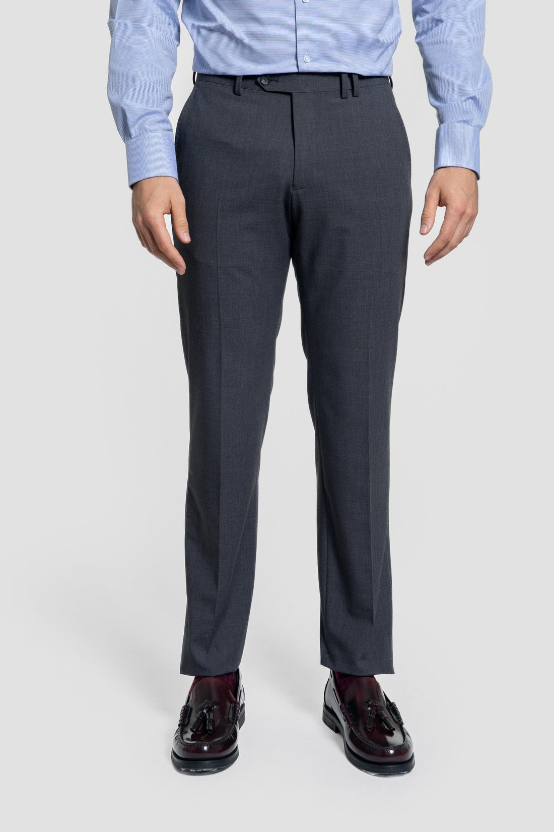 Traje Cruzado Gris