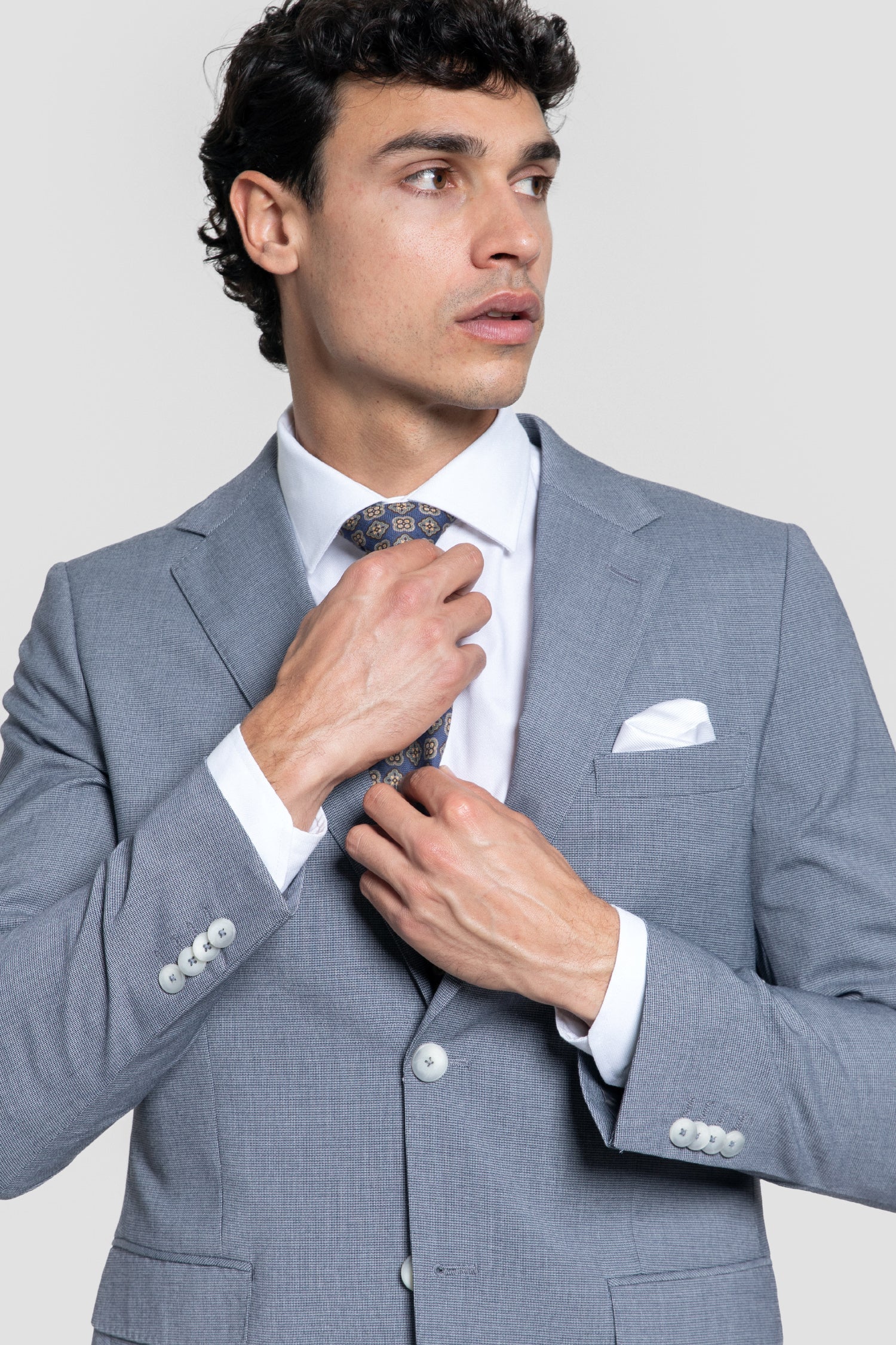 Traje Azul Mezcla