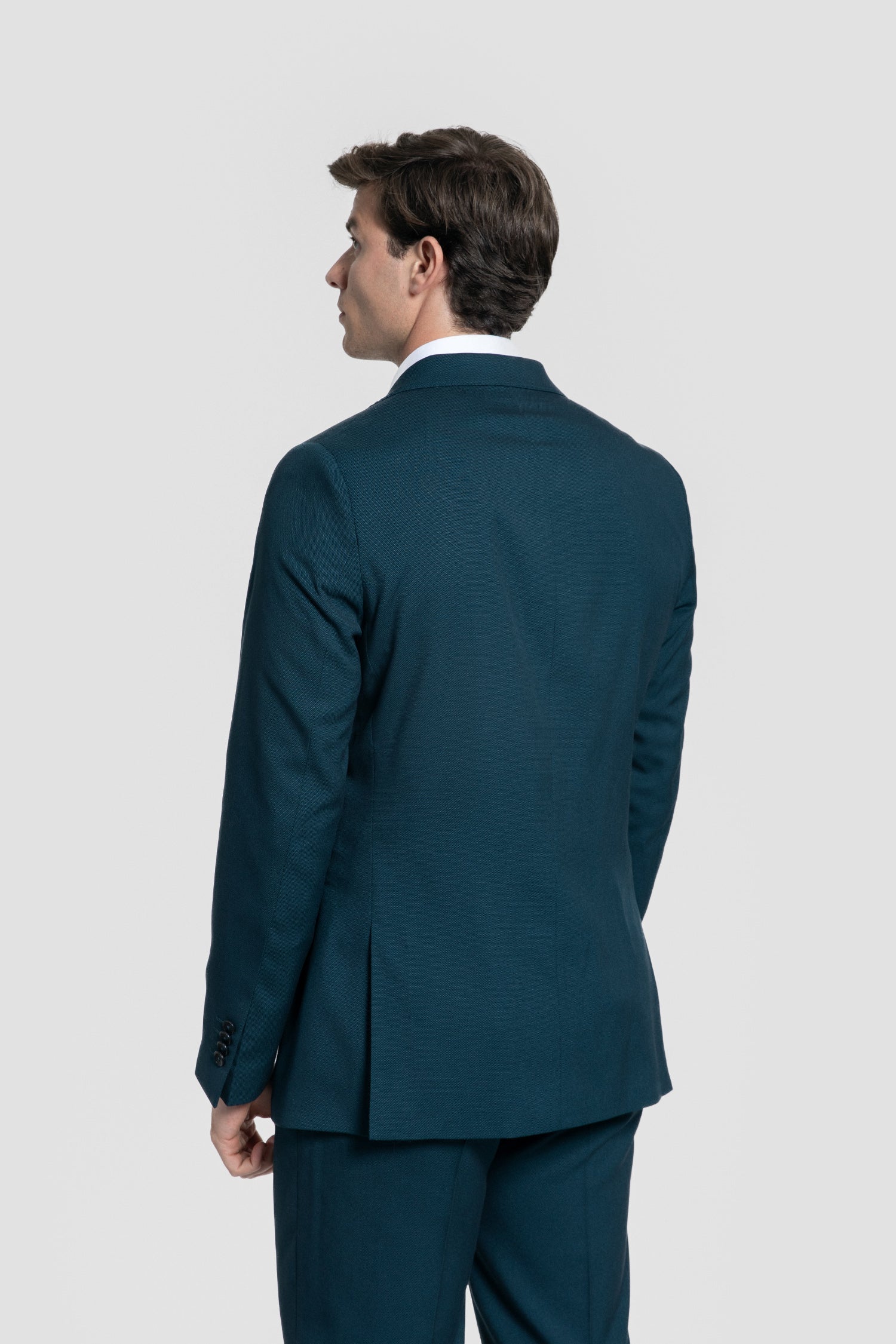 Traje Liso Color Petróleo