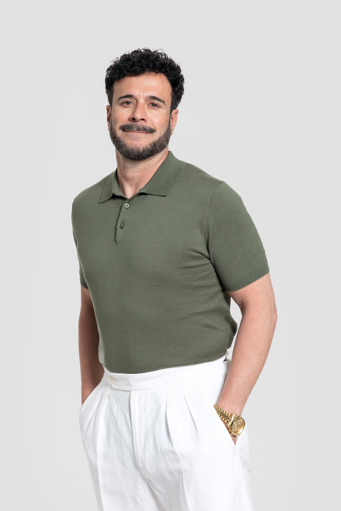 Polo Punto Kaki